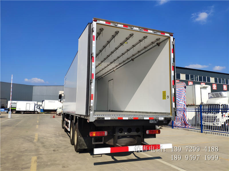 9.6米解放J6P冷藏车报价参数-9.6米解放J6P冷藏车厂家图片
