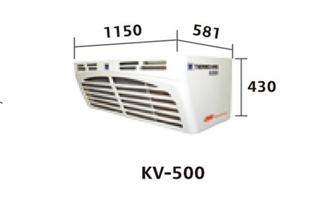 美国冷王KV500型冷藏车制冷机组价格图片