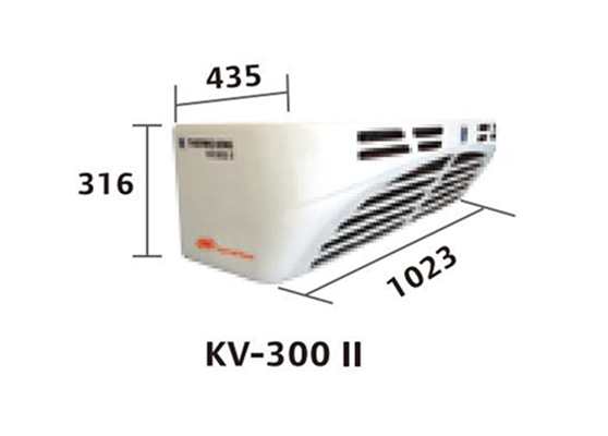 美国冷王KV300型冷藏车制冷机组价格图片