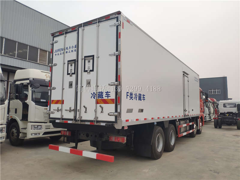 9米6(自动挡)冷藏车价格-9米6重汽汕德卡冷藏车厂家推荐