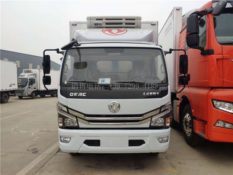 国六小型4米2蓝牌东风凯普特冷藏车厂家报价配置图片