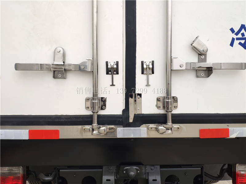 国六小型4米2蓝牌东风凯普特冷藏车厂家报价配置图片