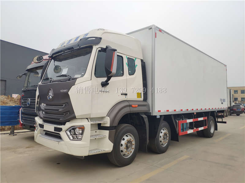 7米8重汽豪翰冷藏车多少一台,重汽豪翰小三轴冷藏车价格