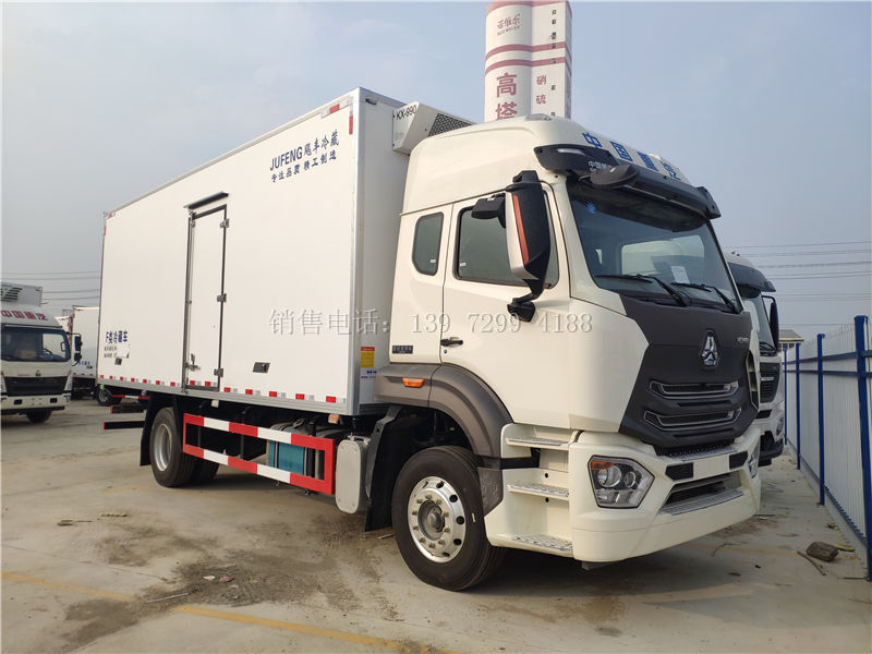 6米8冷藏车多少钱一台?6米8东风天锦冷藏车厂家报价