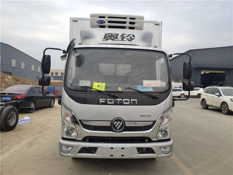 轻型蓝牌4米2福田奥铃速运冷藏车厂家报价