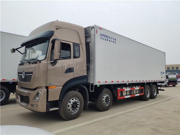 东风9米6冷藏车-东风天龙冷藏车-前四后八9米6冷藏车多少钱