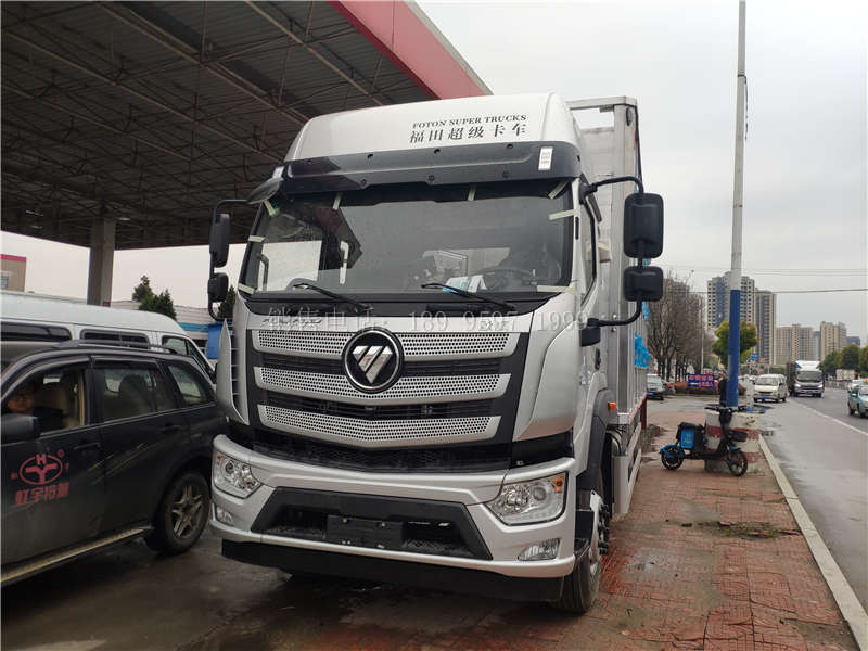 福田欧航铝合金拉猪运输车