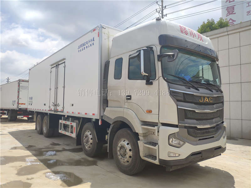 9米6江淮格尔发冷藏车报价-大型冷藏车多少钱一辆？