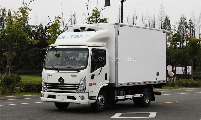 国六陕汽德龙4.2米冷藏车厂家