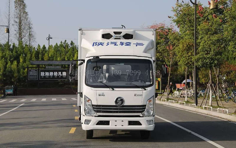 国六陕汽德龙4.2米冷藏车厂家