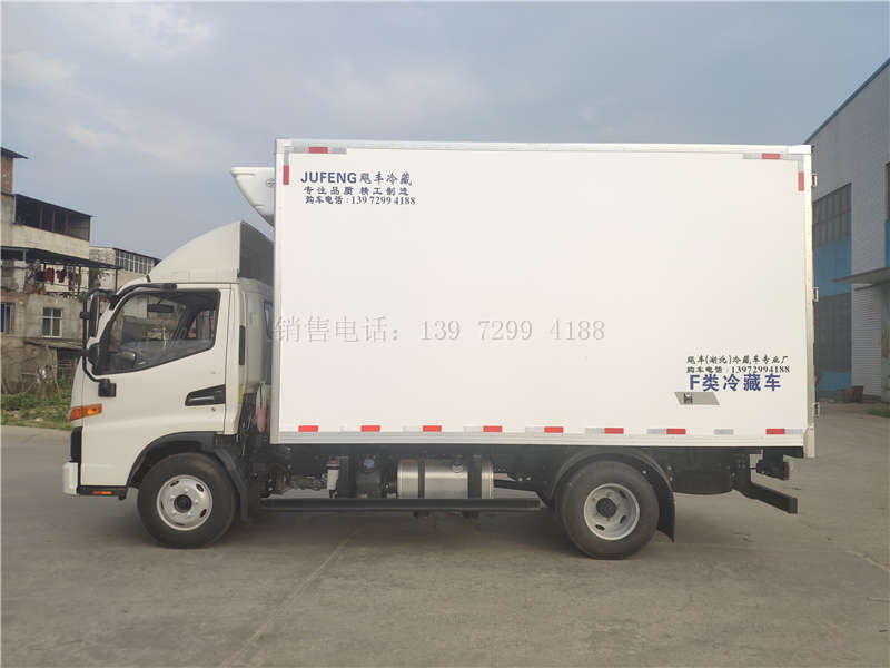国六江淮4.2米冷藏车厂家