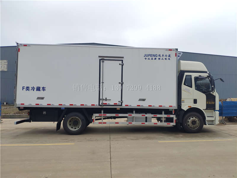国六解放J6L六米八冷藏车价格