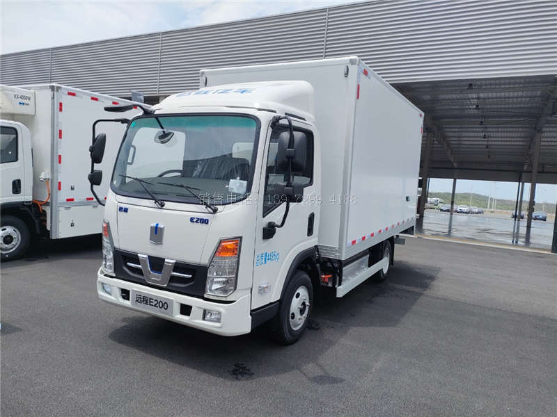 吉利纯电动绿牌4米2冷藏车价格