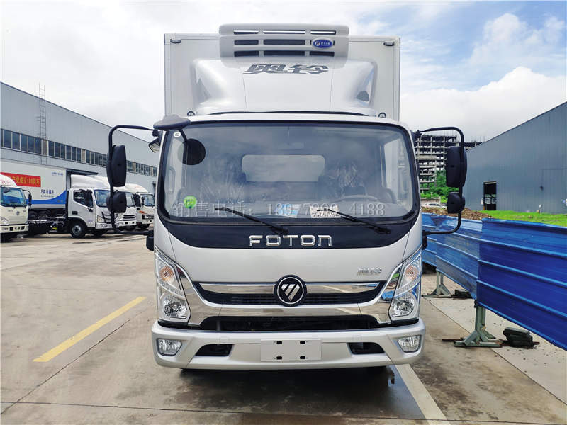 国六福田奥铃宽体4米2冷藏车多少钱