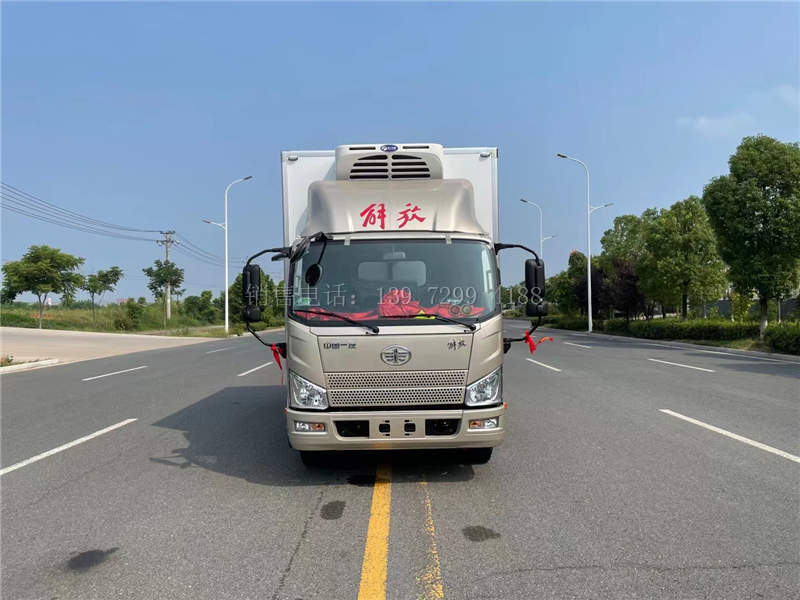 解放J6F国六4.2米冷藏车多少钱？