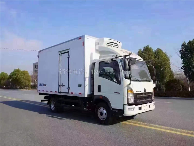 重汽冷藏车4米2价格
