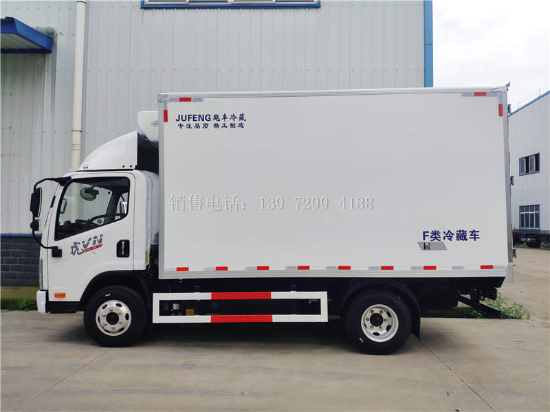 解放4米2冷藏车多少钱一辆