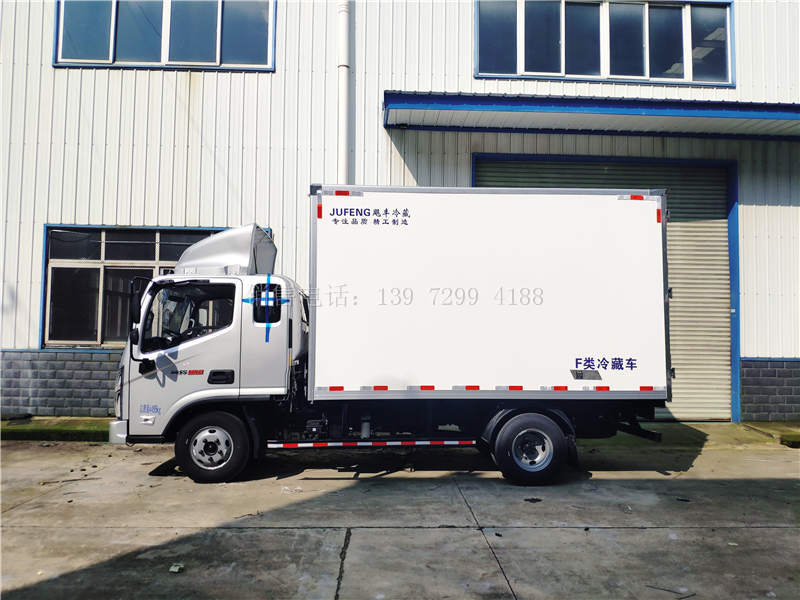 奥铃排半冷藏车图片