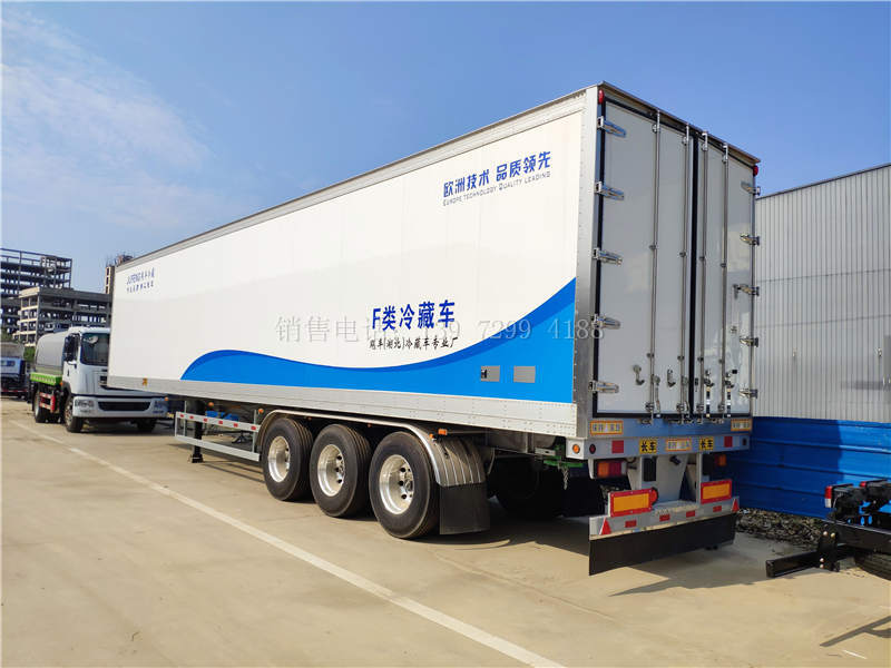 轻量化13米6一体式半挂冷藏车详述