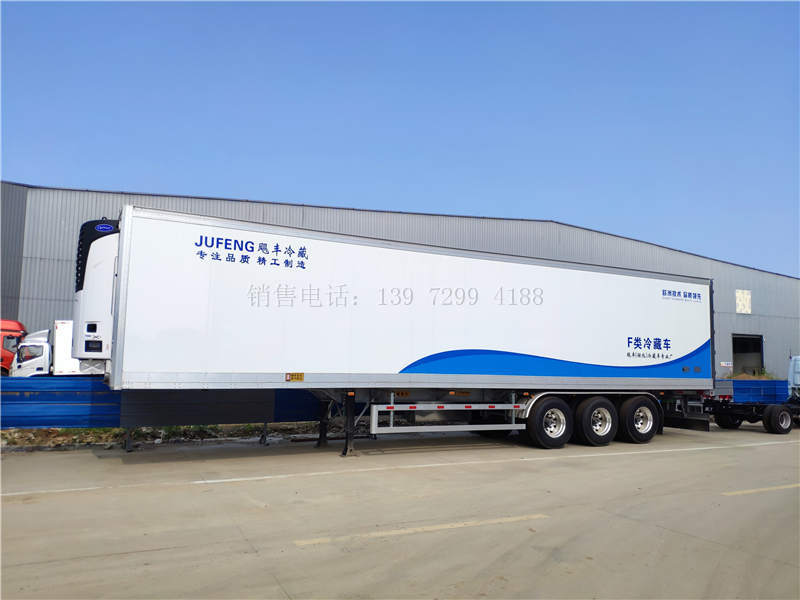 轻量化13米6一体式半挂冷藏车详述