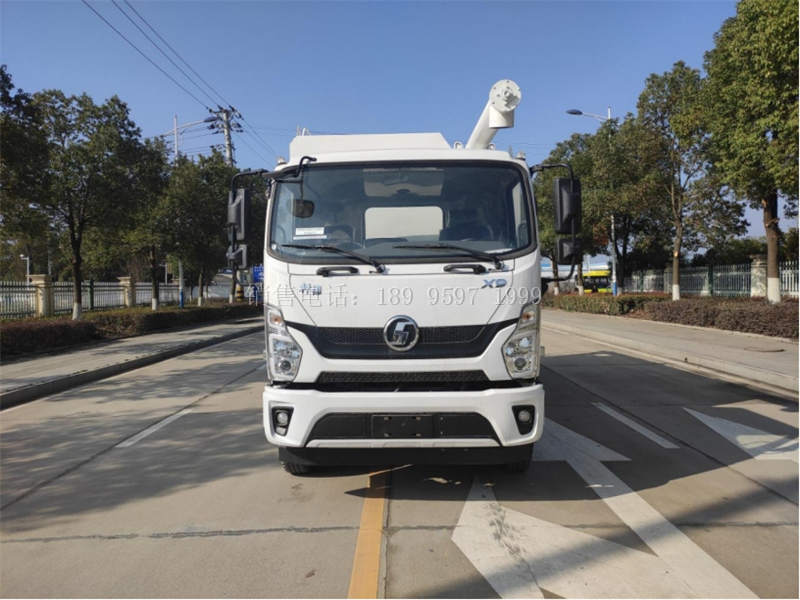 国六陕汽德龙X9单桥20方散装饲料罐车详述