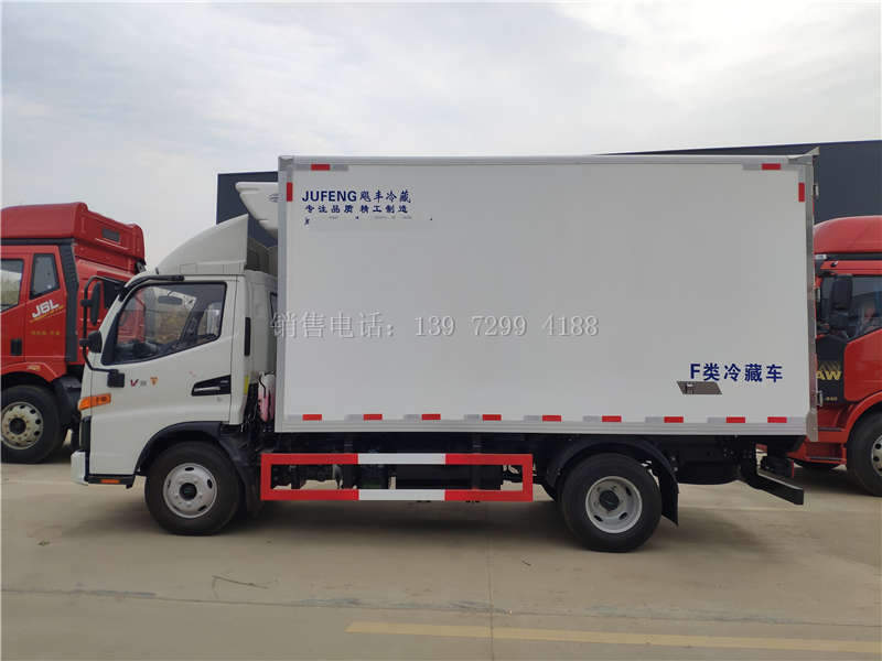 国六江淮骏铃V5-4米2保温冷藏车详述