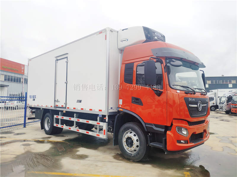 国六东风天锦6米8冷藏车配开利750S独立制冷机组怎么样?整车多少钱?