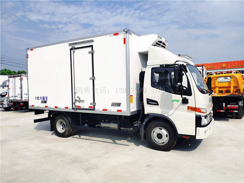 国六江淮骏铃v5箱式4米2冷藏车