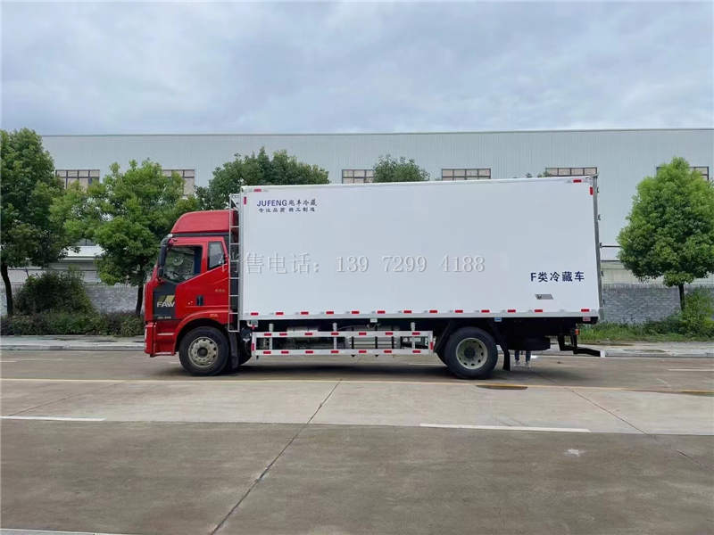 解放j6l6米8冷藏车报价