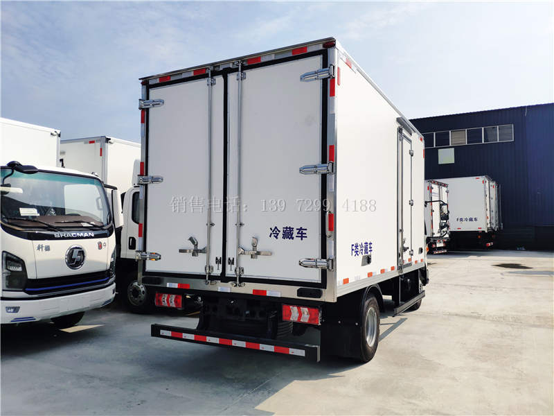重汽豪沃冷藏车4.2米冷藏车蓝牌冷藏车