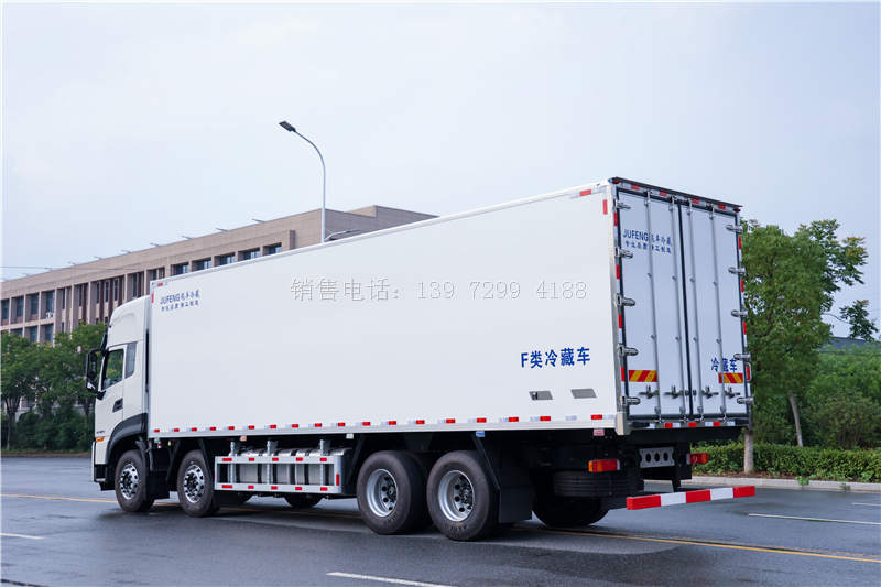 9米6东风天龙KL龙擎465马力冷藏车配开利850S制冷机组多少钱?