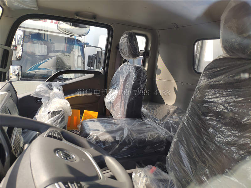 国六福田奥铃CTS排半5米1肉钩冷藏车报价配置