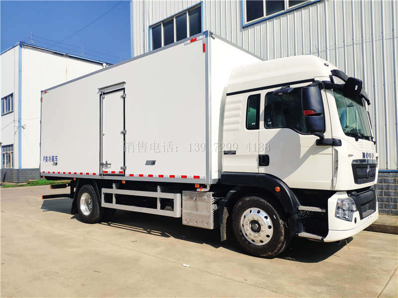 全新重汽豪沃TX德国曼250马力6米8冷藏车价格