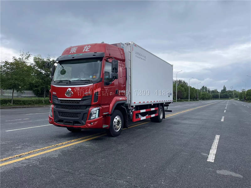 广西版东风柳汽乘龙H5玉柴240马力6米8冷藏车价格