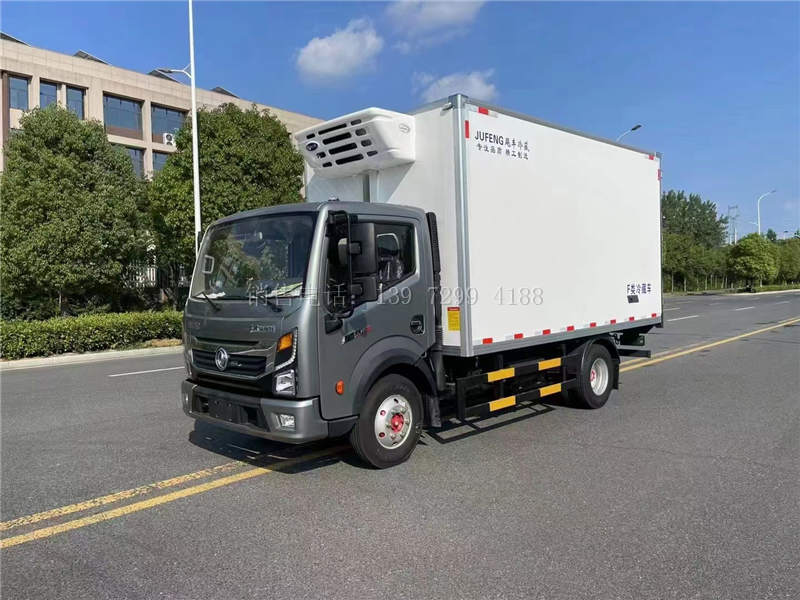 新款4米2东风凯普特K6星云版日产尼桑160马力冷藏车价格