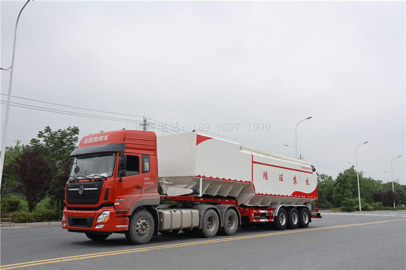 30吨11米半挂散装饲料运输车价格