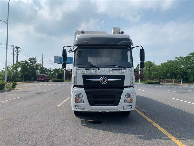 22吨东风畅行D3V前四后八散装饲料运输车价格