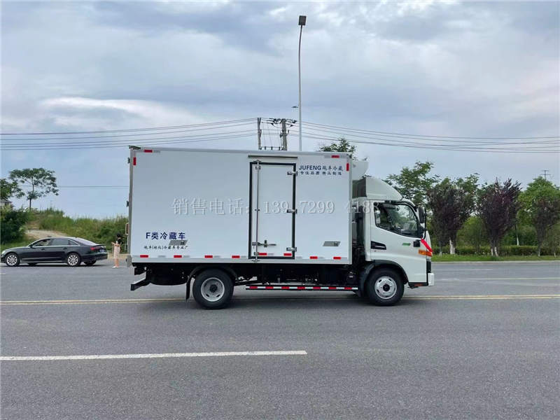 蓝牌4米2江淮骏铃V5冷藏车价格