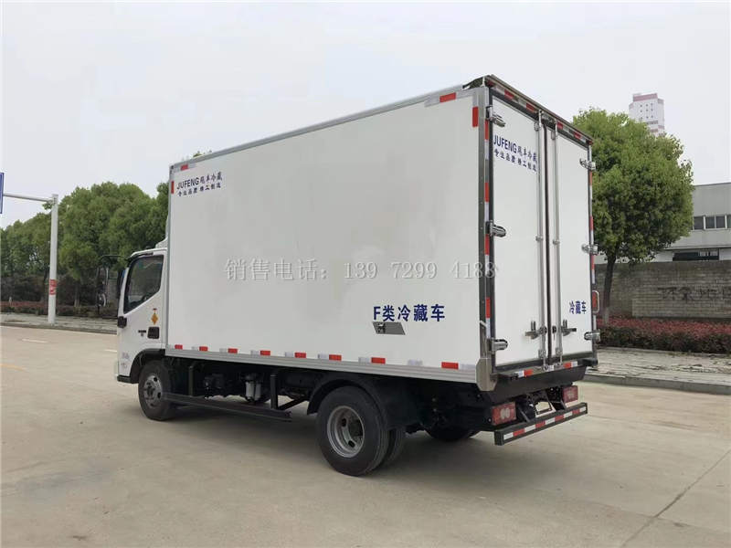 新款4米2福田欧马可S1冷藏车价格