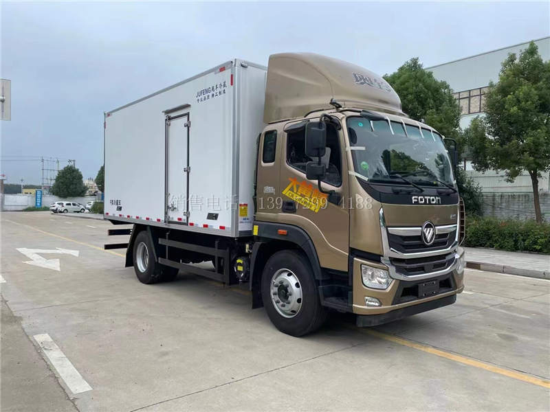 国六6米8福田奥铃大黄蜂冷藏车价格