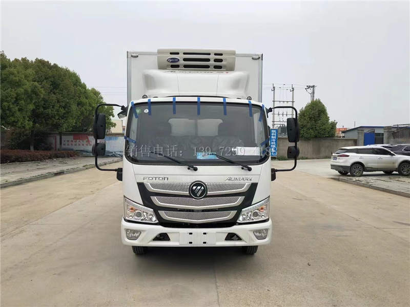 新款4米2福田欧马可S1冷藏车价格