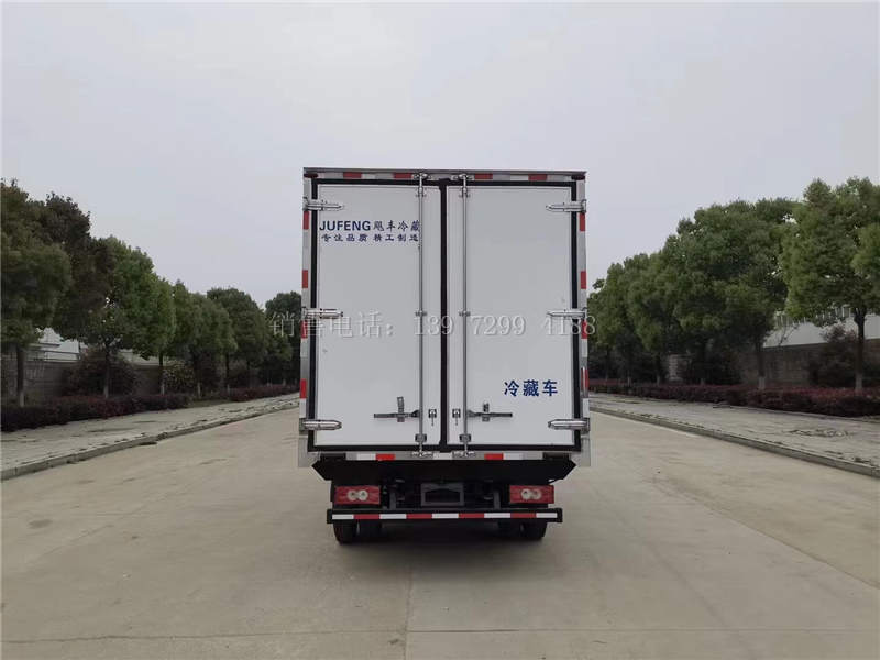 新款4米2福田欧马可S1冷藏车价格