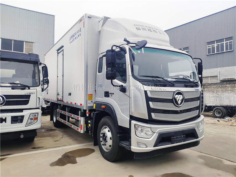 康明斯220马力福田欧航6米8冷藏车价格