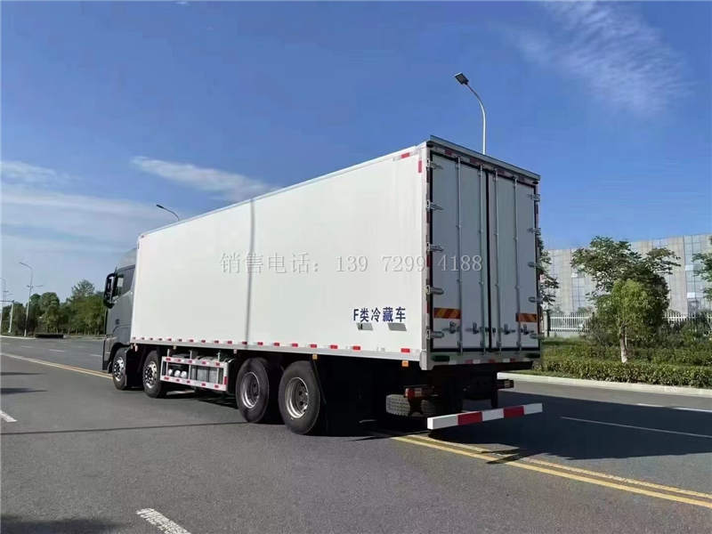 国六9米6福田欧曼EST自动挡前四后八冷藏车价格
