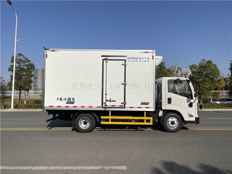 新款蓝牌轻卡4米2江铃凯运冷藏车价格