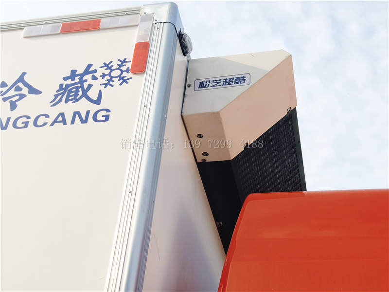 国六9米6单桥重汽汕德卡G5冷藏车价格