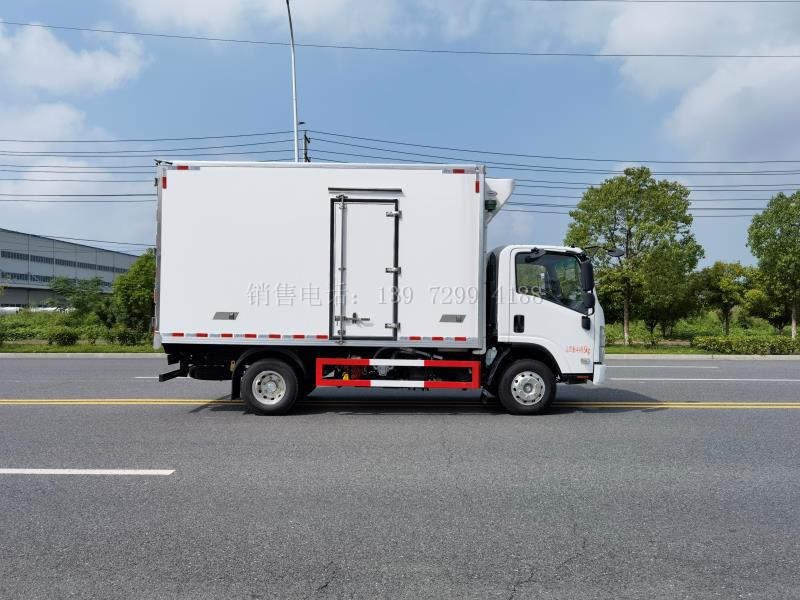 新款4米2五十铃KV600冷藏物流运输车价格