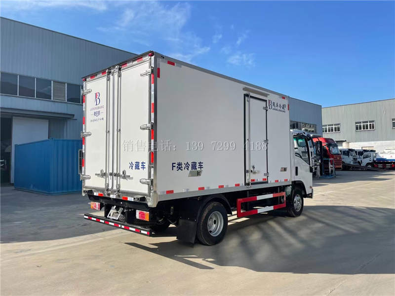 国六4米2庆铃五十铃KV100冷藏运输车价格