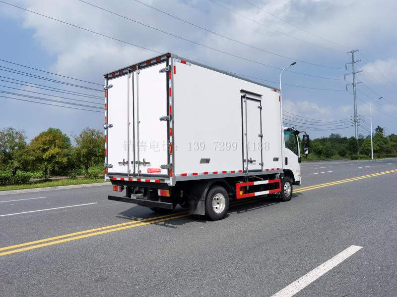 新款4米2五十铃KV600冷藏物流运输车价格