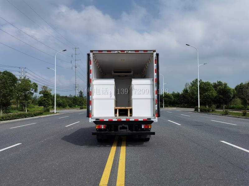 新款4米2五十铃KV600冷藏物流运输车价格